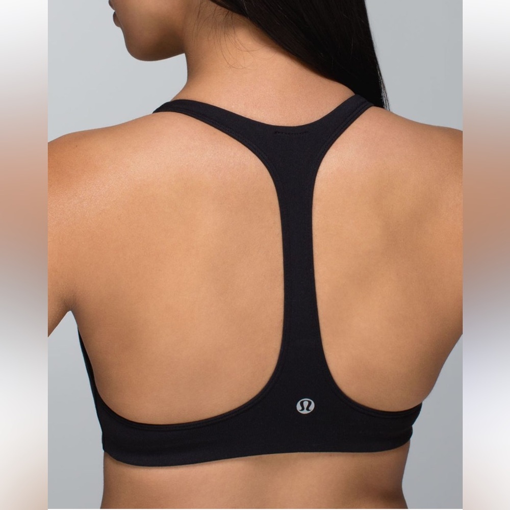 lululemon Arise Bra‎ Luon Black Sz 4